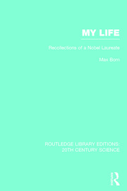 My Life: Recollections of a Nobel Laureate book cover