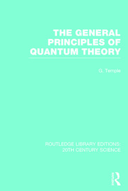 The General Principles of Quantum Theory book cover