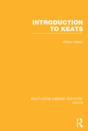 Introduction to Keats book cover