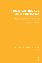 The Nightingale and the Hawk: A Psychological Study of Keats' Ode book cover