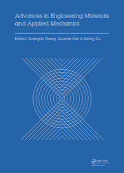 Advances in Engineering Materials and Applied Mechanics: Proceedings of the International Conference on Machinery, Materials Science and Engineering Application, (MMSE 2015), Wuhan, China, June 27-28 2015 book cover