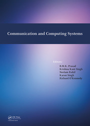 Communication and Computing Systems: Proceedings of the International Conference on Communication and Computing Systems (ICCCS 2016), Gurgaon, India, 9-11 September, 2016 book cover