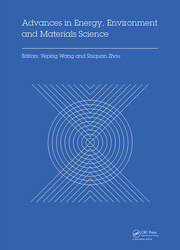 Advances in Energy, Environment and Materials Science: Proceedings of the 2nd International Conference on Energy, Environment and Materials Science (EEMS 2016), July 29-31, 2016, Singapore book cover