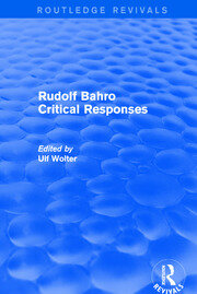 Revival: Rudolf Bahro Critical Responses (1980) book cover