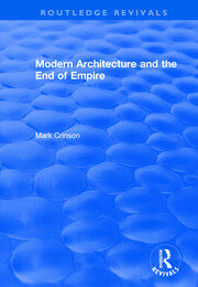 Modern Architecture and the End of Empire book cover