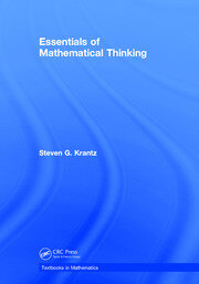 Essentials of Mathematical Thinking book cover