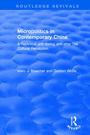 Revival: Micropolitics in Contemporary China (1980) book cover