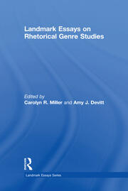 Landmark Essays on Rhetorical Genre Studies book cover