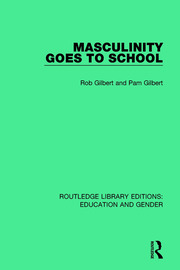 Masculinity Goes to School book cover