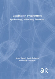 Vaccination Programmes: Epidemiology, Monitoring, Evaluation book cover