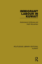 Immigrant Labour in Kuwait book cover