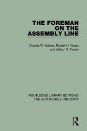 The Foreman on the Assembly Line book cover