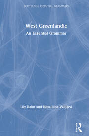 West Greenlandic: An Essential Grammar book cover