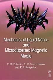 Mechanics of Liquid Nano- and Microdispersed Magnetic Media book cover