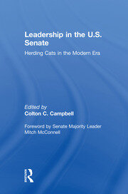 Leadership in the U.S. Senate: Herding Cats in the Modern Era book cover