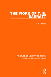 The Work of T. B. Barratt book cover