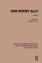 Our Soviet Ally: Essays book cover