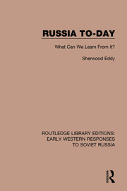 Russia To-Day: What Can We Learn From It? book cover