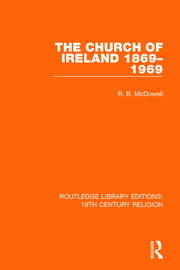 The Church of Ireland 1869-1969 book cover