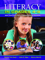Literacy in Grades 4-8: Best Practices for a Comprehensive Program book cover