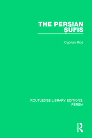 The Persian Sufis book cover