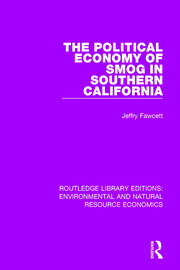 The Political Economy of Smog in Southern California book cover