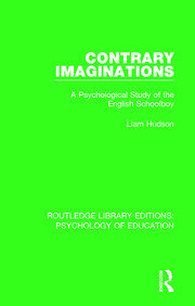 Contrary Imaginations: A Psychological Study of the English Schoolboy book cover