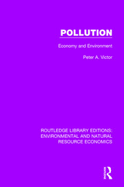 Pollution: Economy and Environment book cover