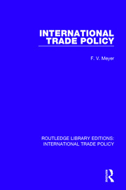 International Trade Policy book cover