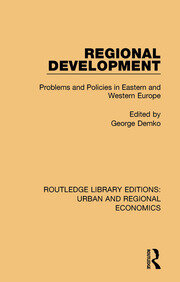 Regional Development: Problems and Policies in Eastern and Western Europe book cover