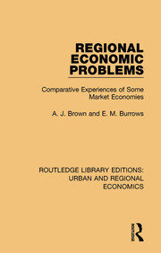 Regional Economic Problems: Comparative Experiences of Some Market Economies book cover