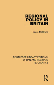Regional Policy in Britain book cover