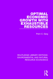 Optimal Economic Growth with Exhaustible Resources book cover