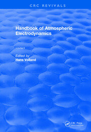 Revival: Handbook of Atmospheric Electrodynamics (1995): Volume II book cover