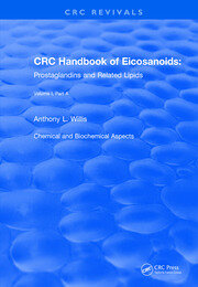 Revival: Handbook of Eicosanoids (1987): Volume I, Part A book cover