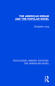 The American Dream and the Popular Novel book cover