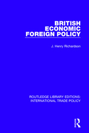 British Economic Foreign Policy book cover