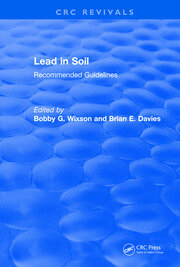 Revival: Lead in Soil (1993): Recommended Guidelines book cover