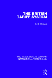 The British Tariff System book cover