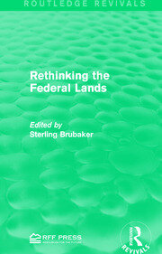 Rethinking the Federal Lands book cover
