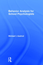 Behavior Analysis for School Psychologists book cover