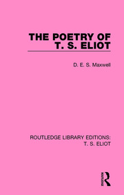 The Poetry of T. S. Eliot book cover