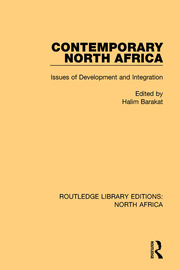 Contemporary North Africa: Issues of Development and Integration book cover