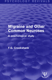 Migraine and Other Common Neuroses: A Psychological Study book cover