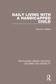 Daily Living with a Handicapped Child book cover