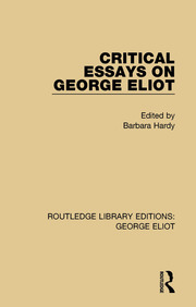 Critical Essays on George Eliot book cover