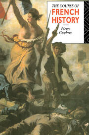 The Course of French History book cover