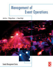 Management of Event Operations book cover