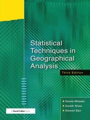 Statistical Techniques in Geographical Analysis book cover