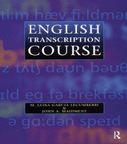 English Transcription Course book cover